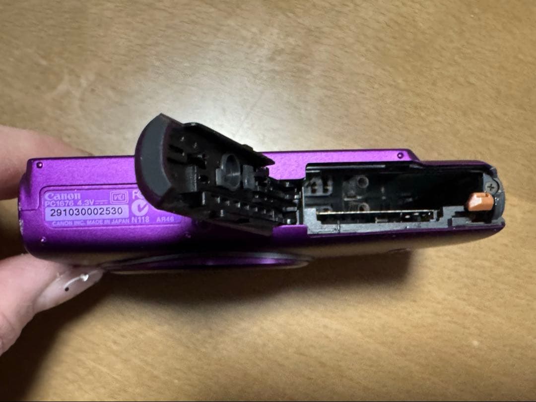 ジャンク扱い Canon IXY 600F