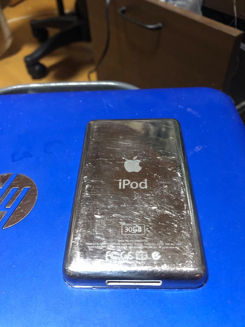 iPod classic 5世代改 160GB 電池新品 スケルトン