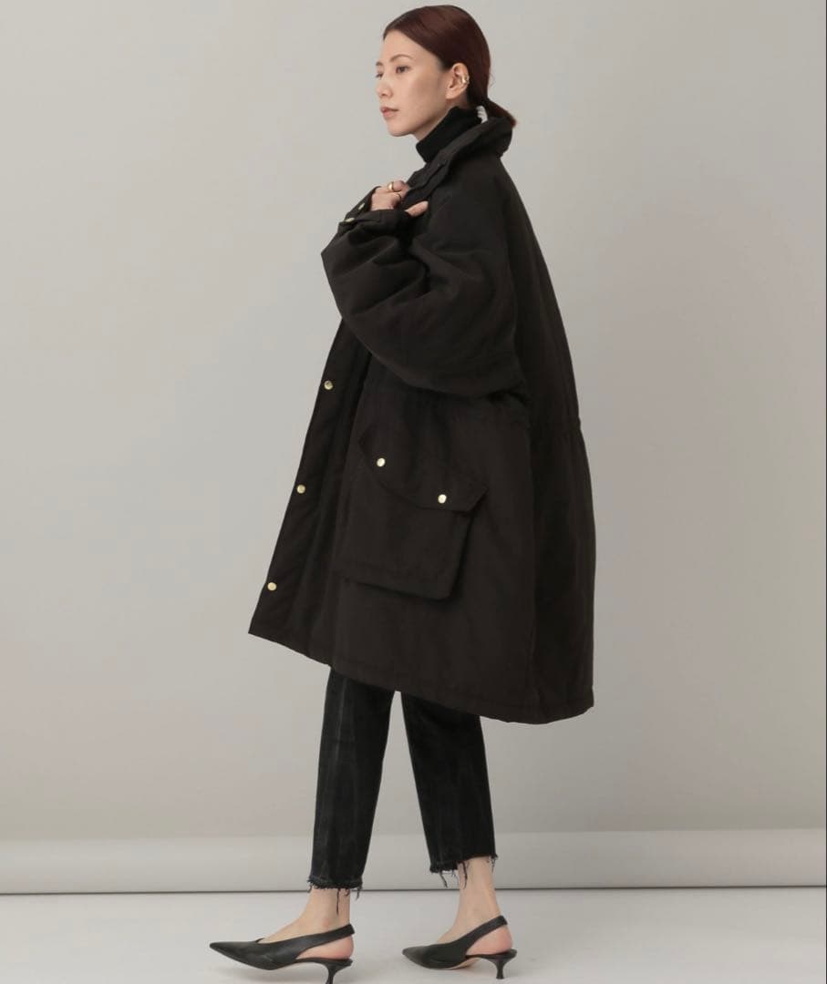 カレンソロジー　&RC スウェーディッシュモッズコート　ブラック