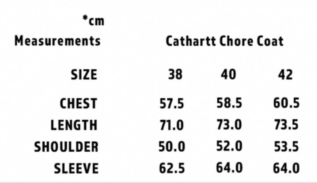 ジャケット・アウター TCB to XX HOTLINE Cathartt Chore Coat 42