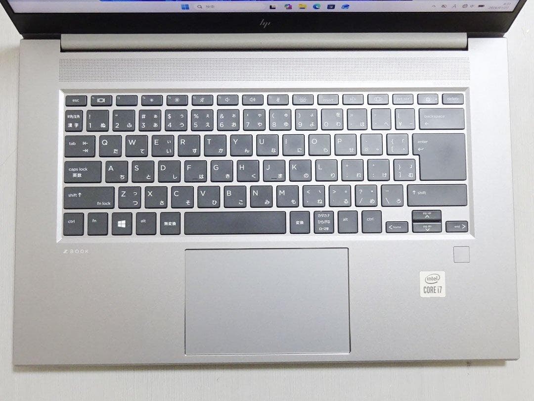 Windowsノート本体 HP ZBook Studio G7 Core i7 32GB SSD512GB