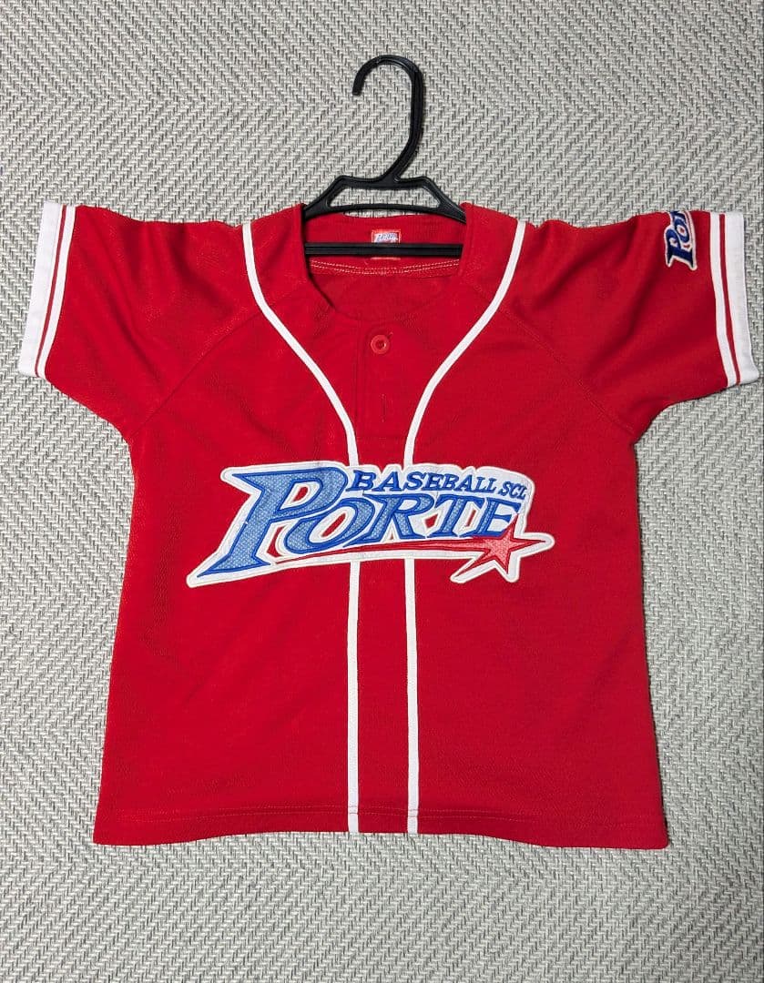 ベースボールポルテ　ユニフォーム一式　130cm