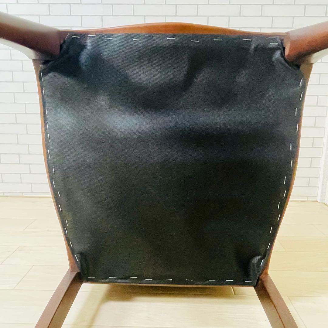 マル二木工 ブラウン ダイニングチェア ベルサイユ 貴族