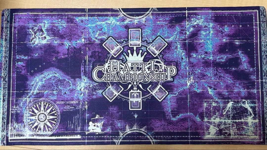 【早い者勝ち】はっちcs 紫 プレイマット上位賞 開封済み