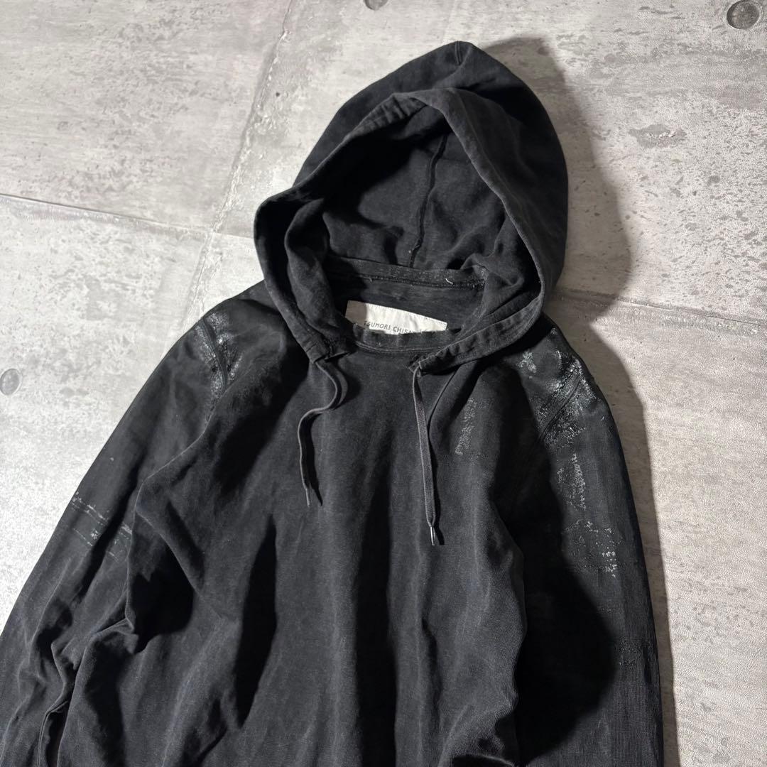 トップス 00s tsumori chisato coating hoodie y2k