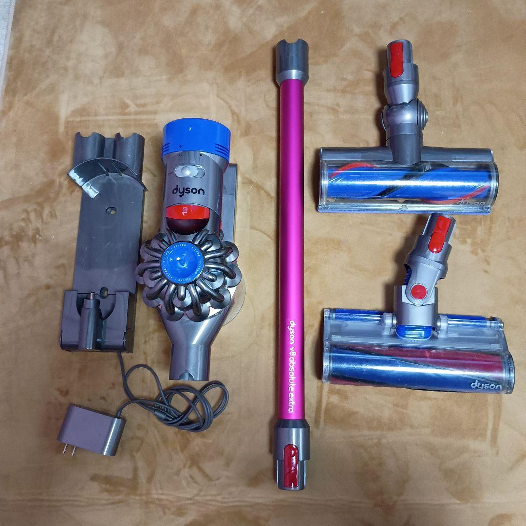 Dyson 無線式掃除機 ピンク★ダイソン V8 slim fluffy