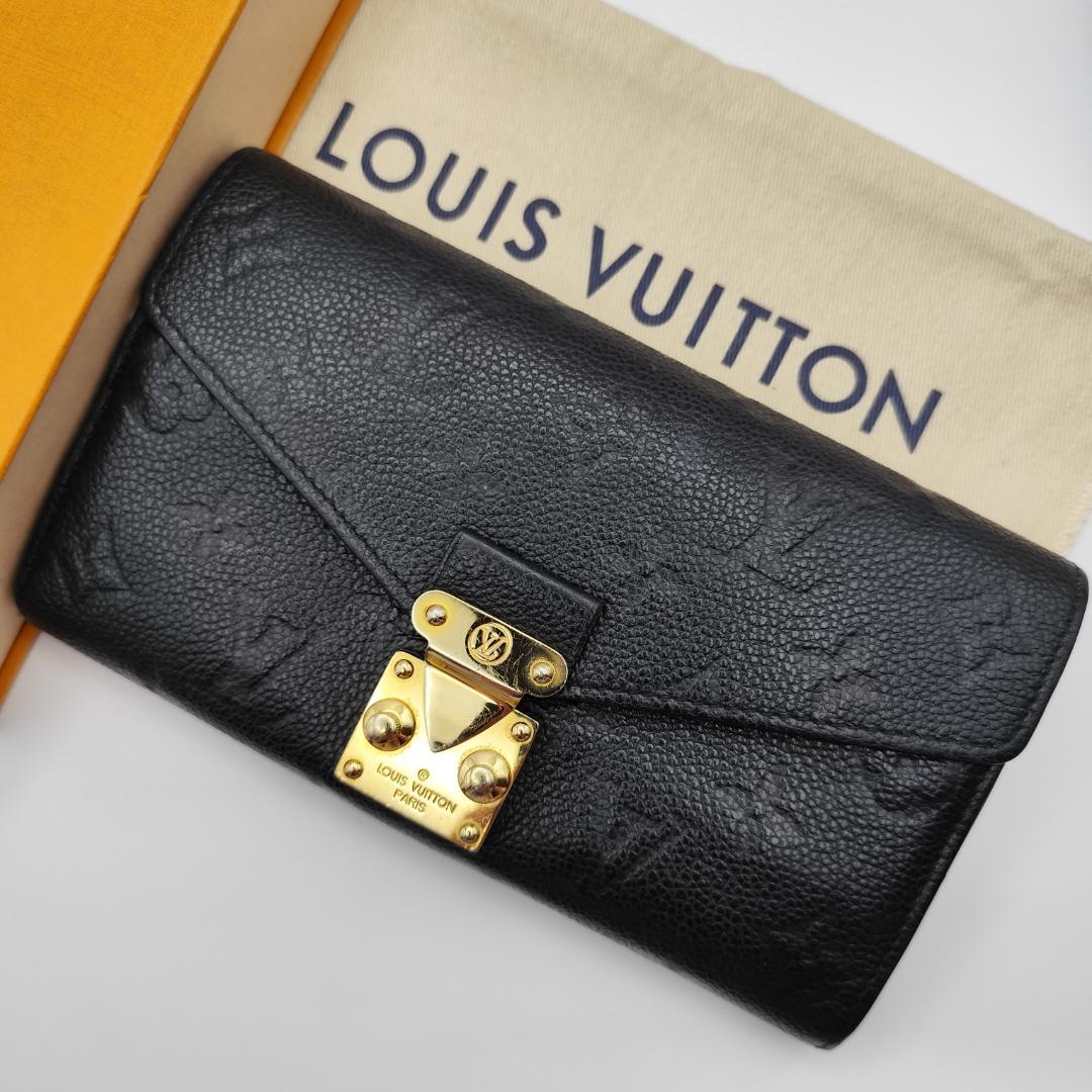 鑑定済極美品 ルイヴィトン モノグラム アンプラント ポルトフォイユ メティス