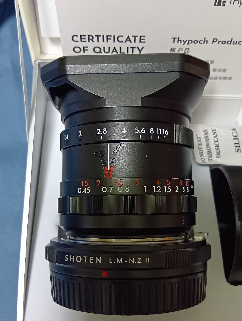 本日限定価格！　Thypoch simera 50mm f1.4 Mマウント