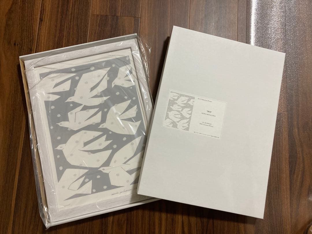 新品未使用品 ミナペルホネン TRIP アートポスター