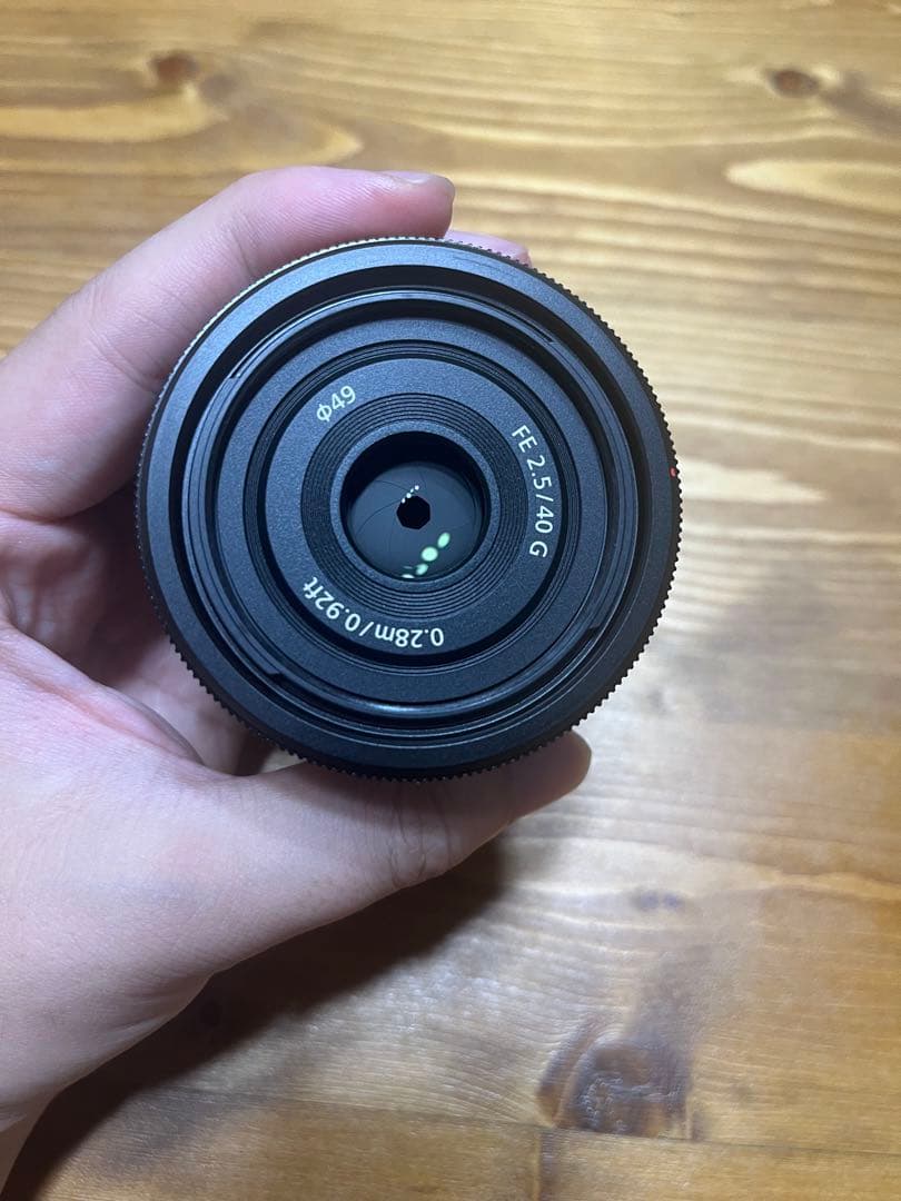 【極美品】SONY FE 40mm F2.5 G SEL40F25G