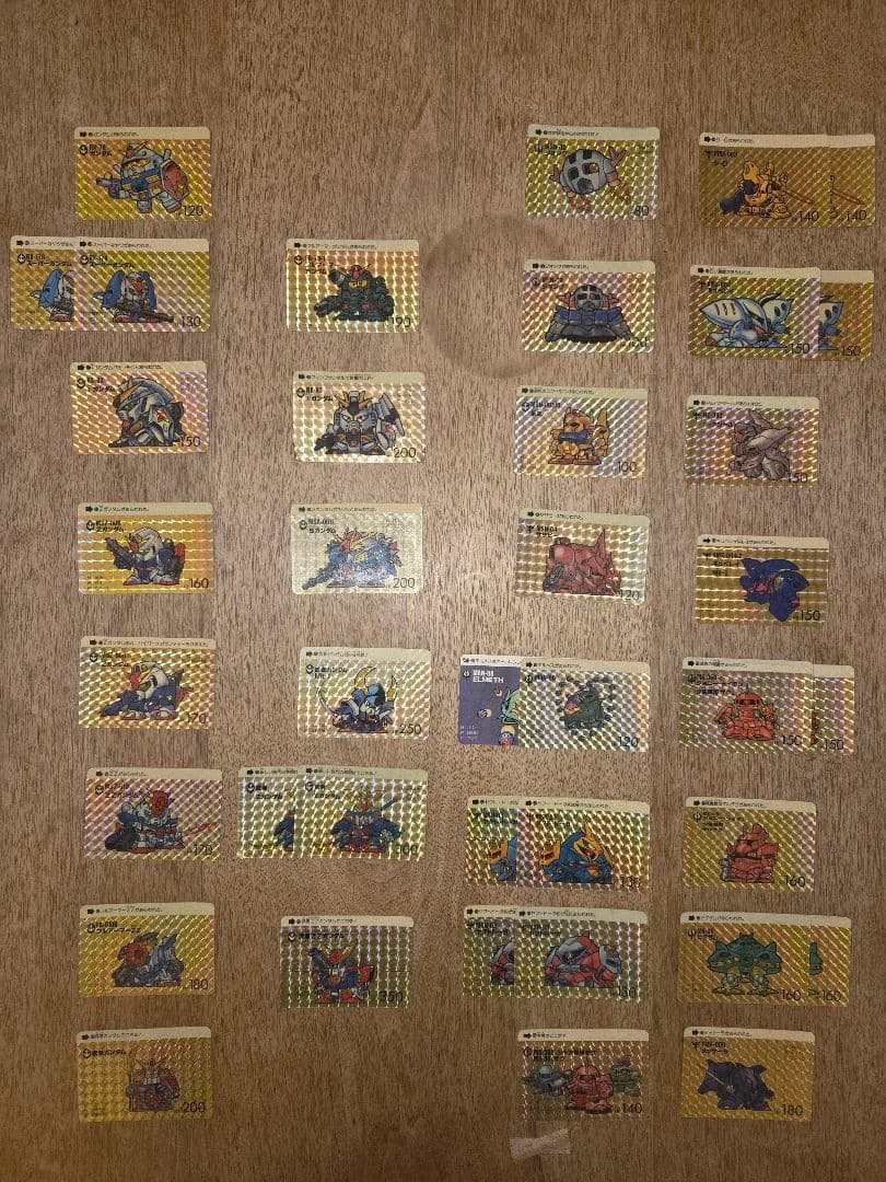 【元祖】SDガンダム カードダス エルメス ザク ほか キャラクターセット40枚