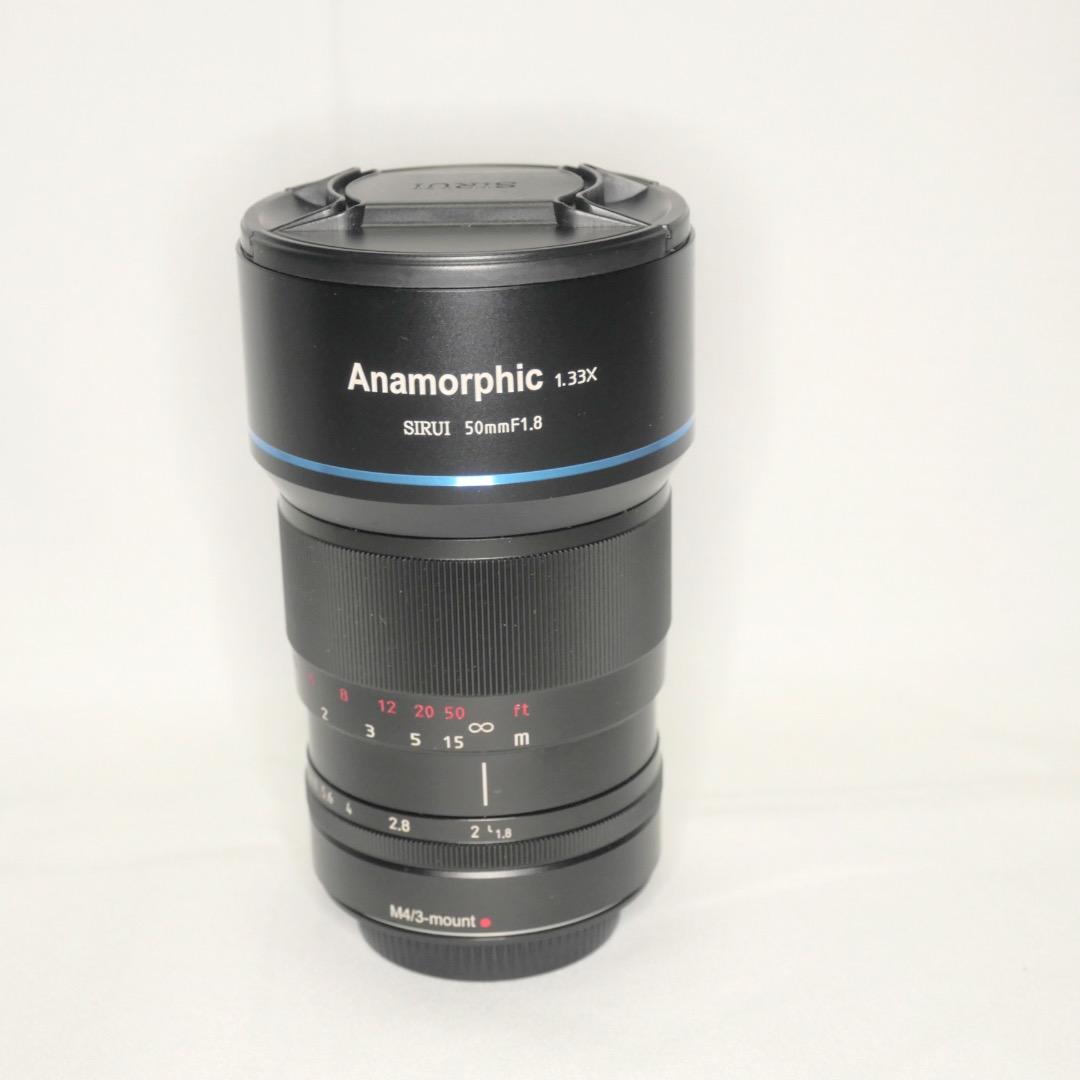 美品・特価　SIRUI 50mm F1.8 1.33xアナモルフィック MFT