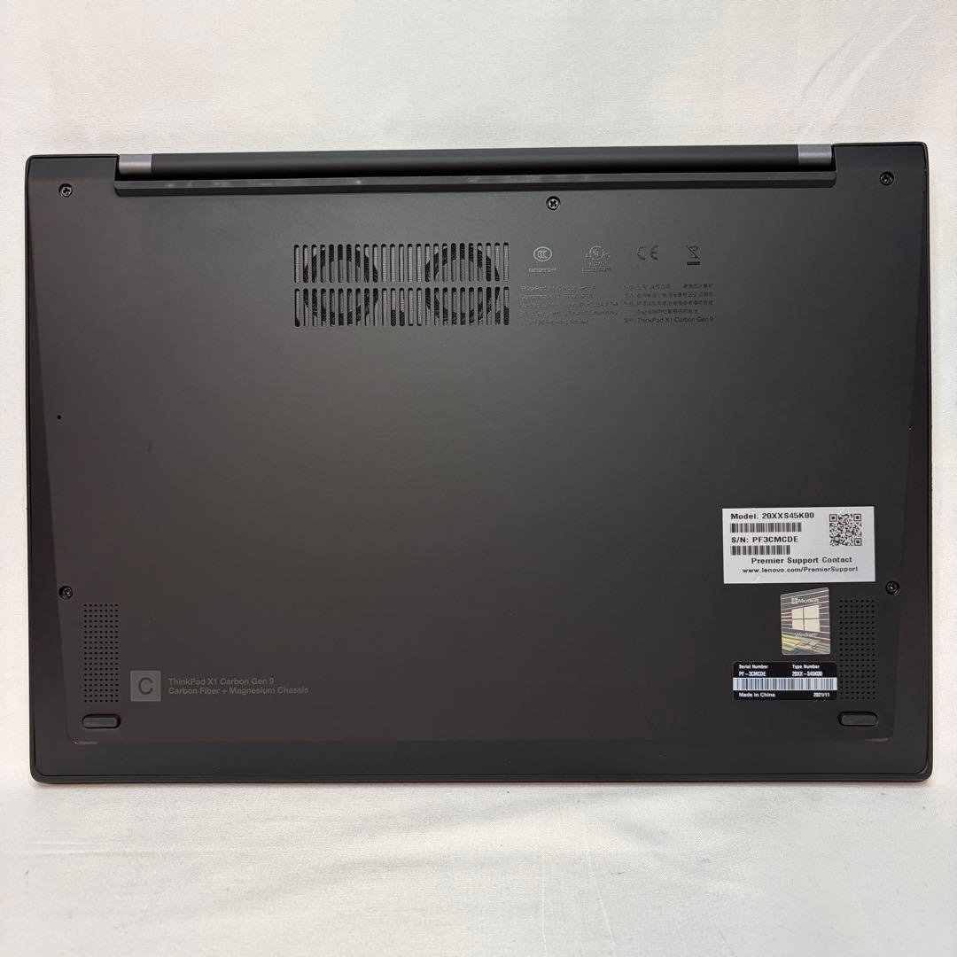 美品 ThinkPad X1 Carbon Gen9 第11世代 i5 オフィス