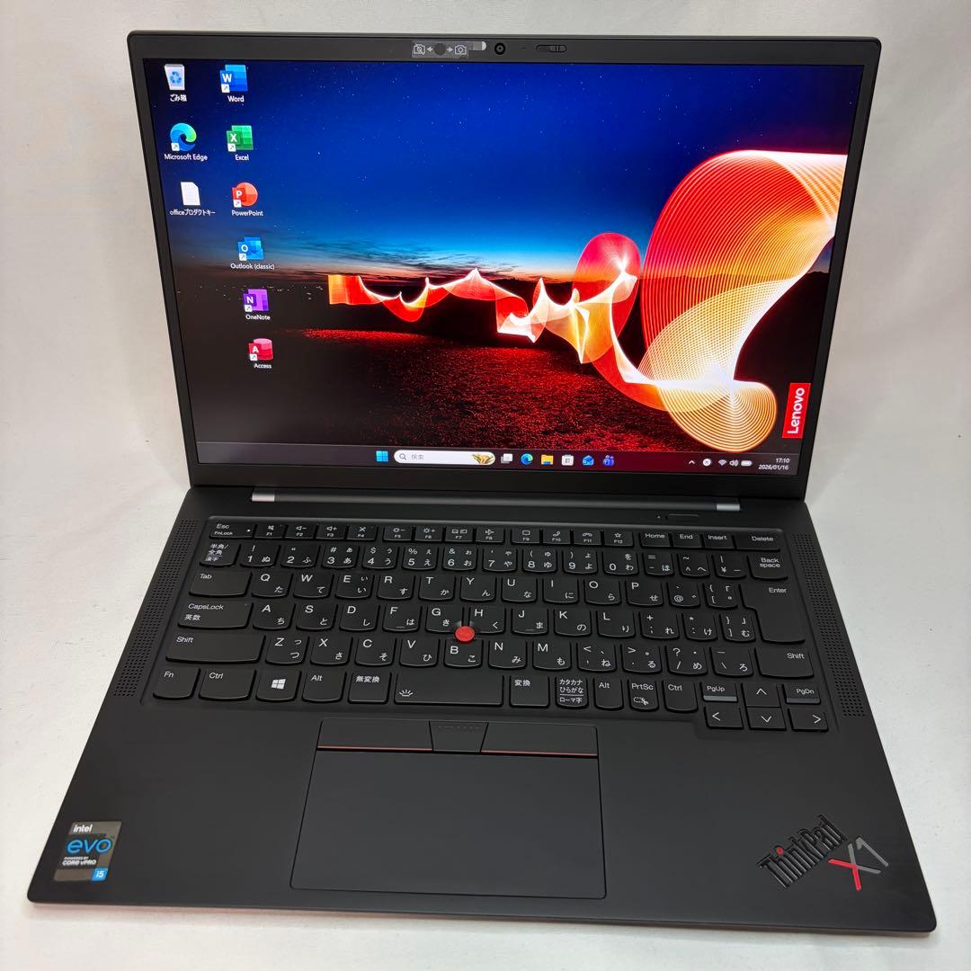 美品 ThinkPad X1 Carbon Gen9 第11世代 i5 オフィス