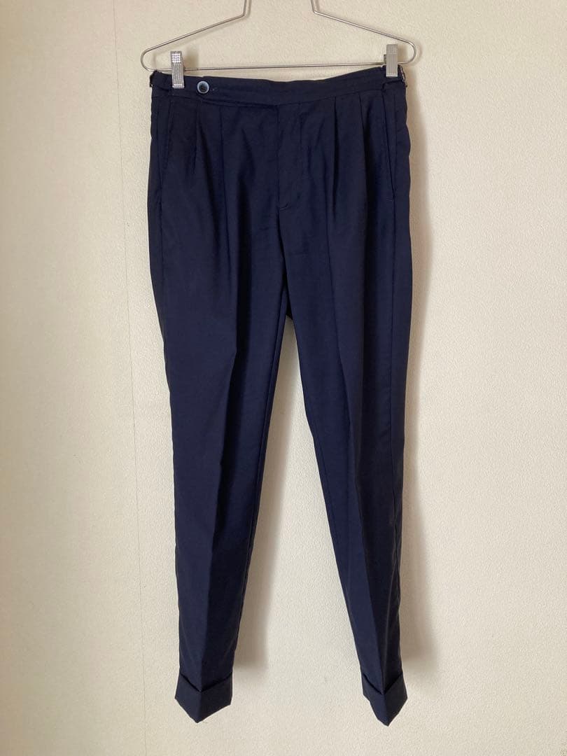 GTA Herrickヘリック エリック テーパード パンツ 44 ネイビー