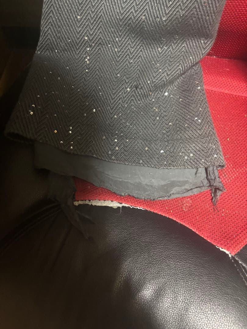 Masu スパンコールスラックス