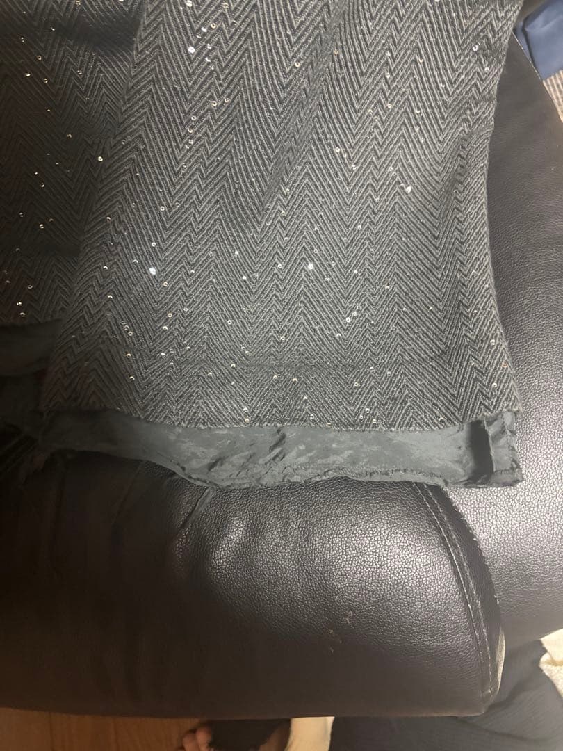 Masu スパンコールスラックス