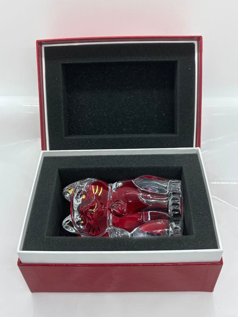 Baccarat クリスタル 招き猫