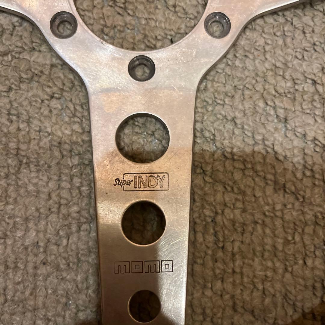 momo ウッドステアリング　superINDY 06-93 モモ ハンドル