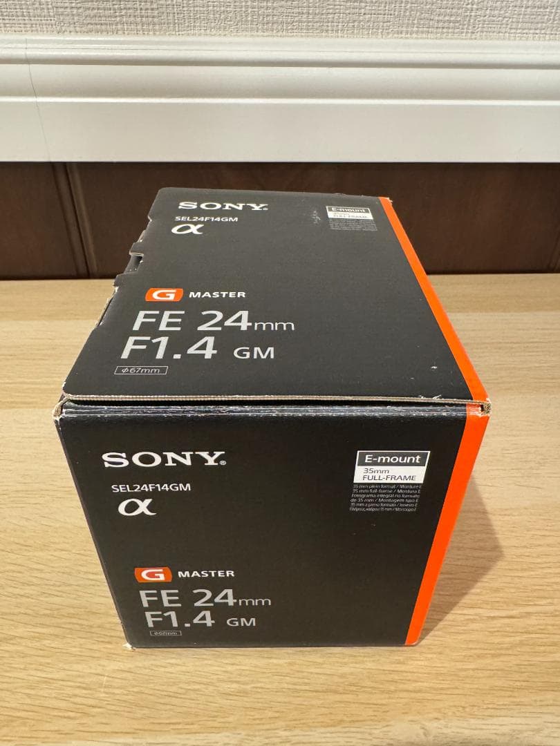 Sony FE 24mm F1.4 GM レンズ