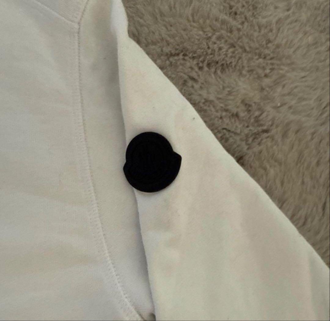 MONCLER ホワイト トレーナー早い物勝ち！