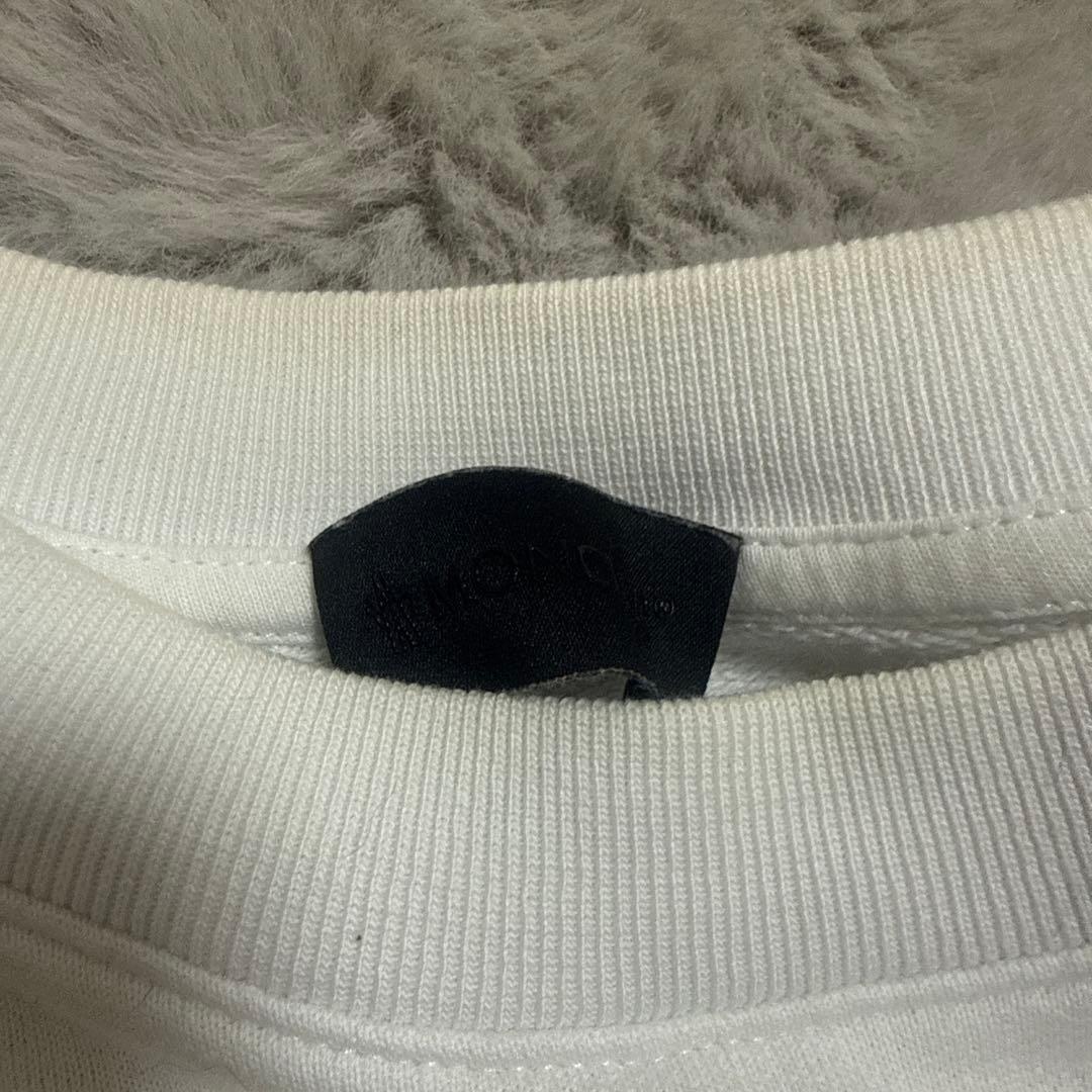 MONCLER ホワイト トレーナー早い物勝ち！