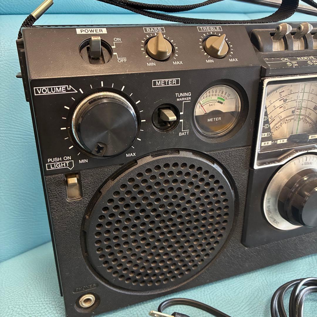 【ジャンク】Victor ラジオ FR-6600 短波受信機 FM受信可能