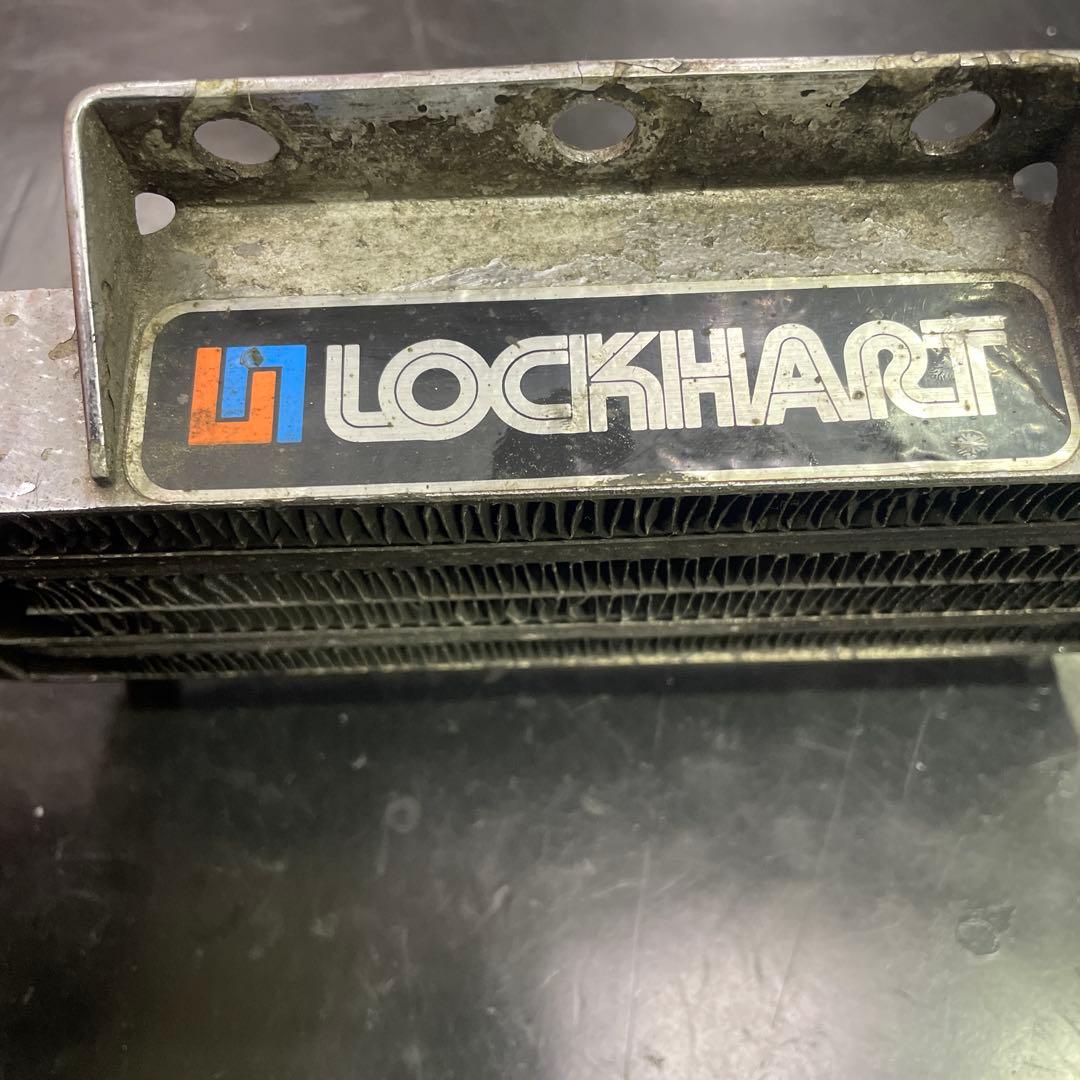 ハーレー Lockhart 純正 オイルクーラー アルミ製 当時物