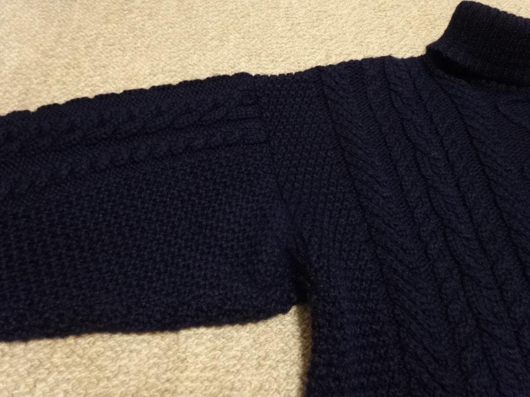 t*i様 極美品　一生もの　イギリス製　ガンジーウーレンズ　タートルネックセータ