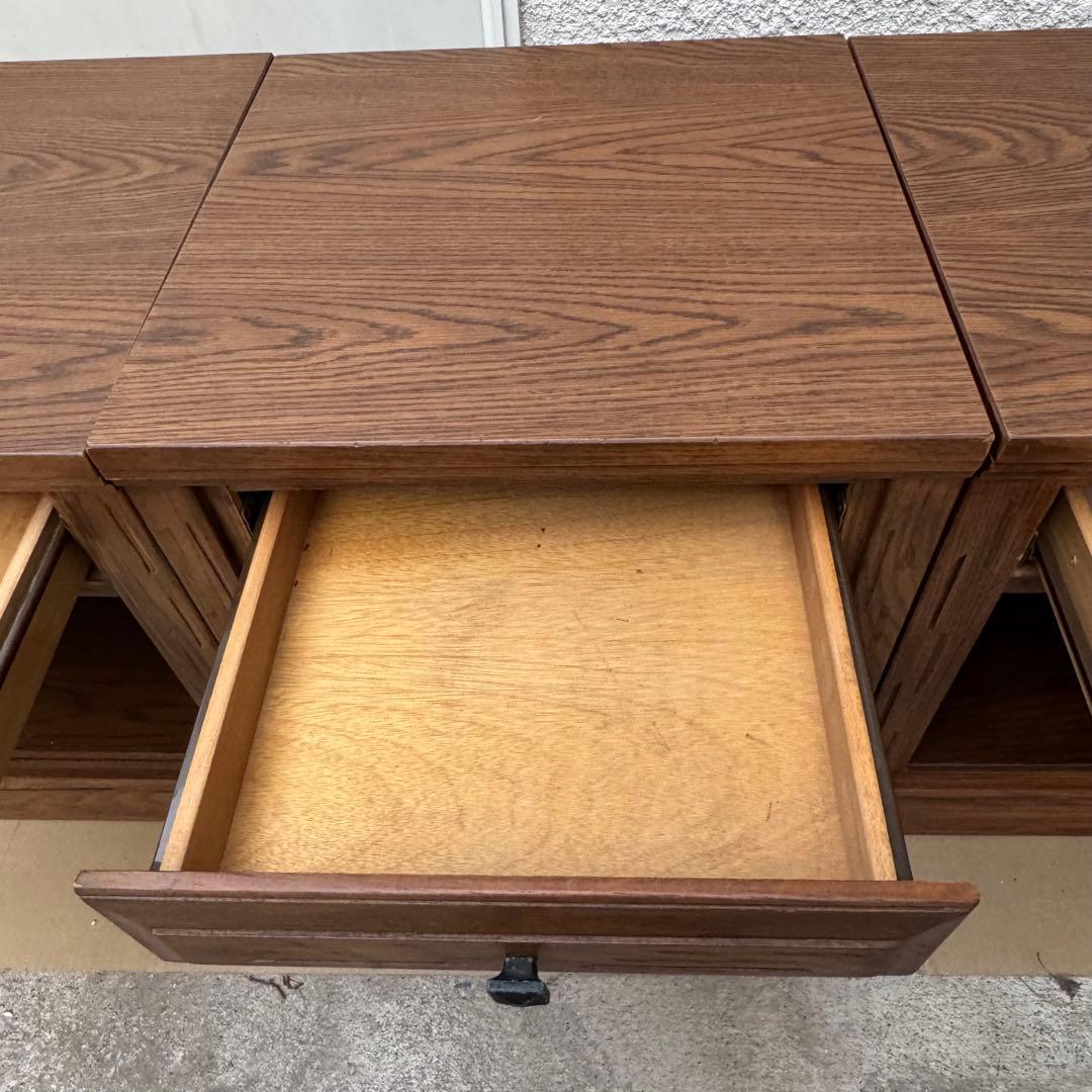 【値下げ】②アメリカ軍 米軍払下げ DREXEL ドレクセル社 サイドテーブル