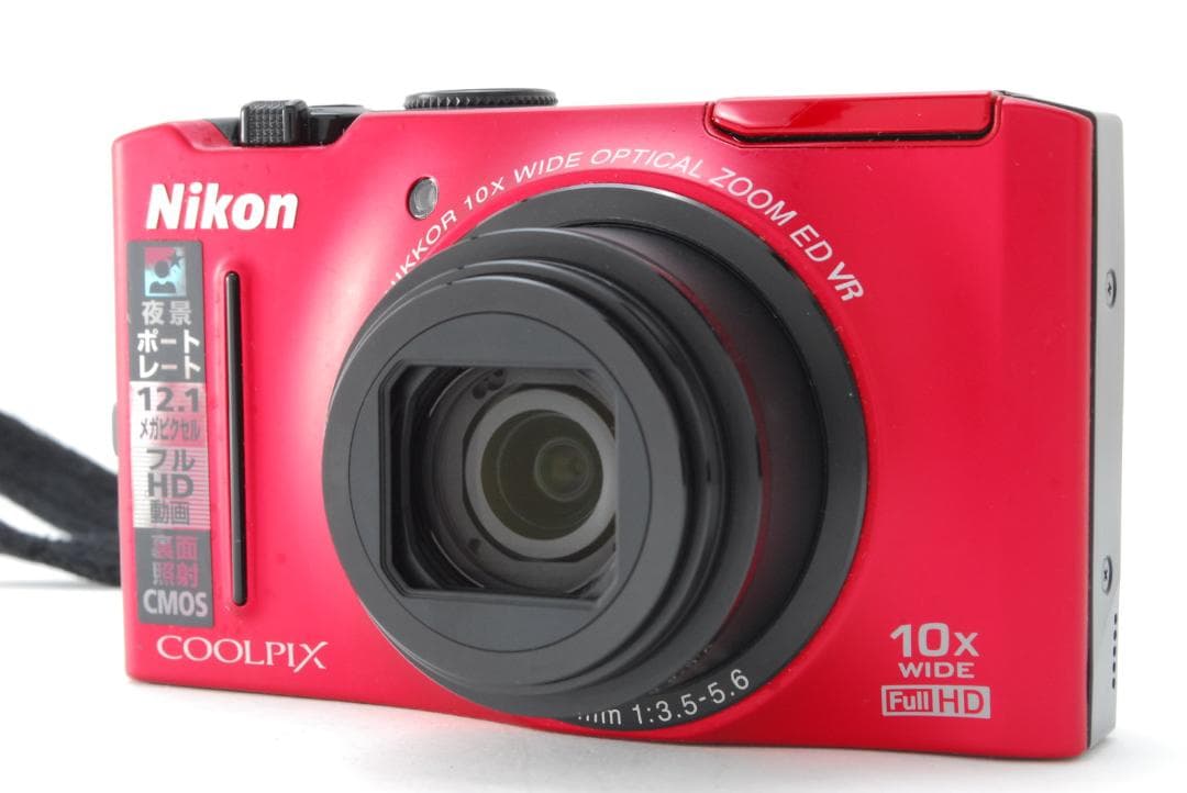 Nikon COOLPIX s8100 レッド 10倍光学ズーム 動作確認済
