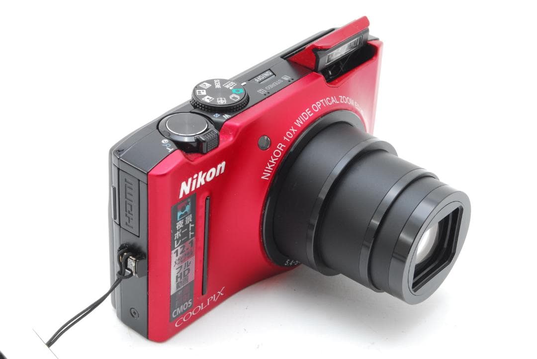 Nikon COOLPIX s8100 レッド 10倍光学ズーム 動作確認済