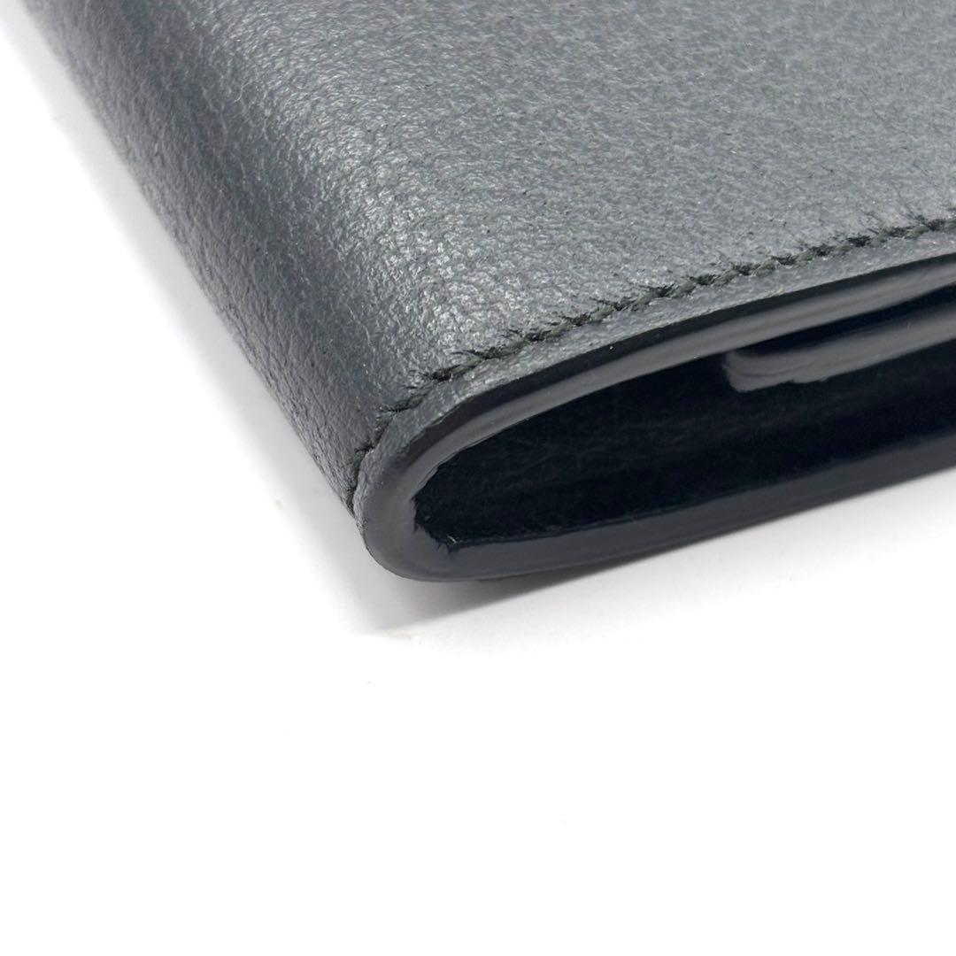 美品 グッチ ケース マーモント GG ゴールド ブラック レザー