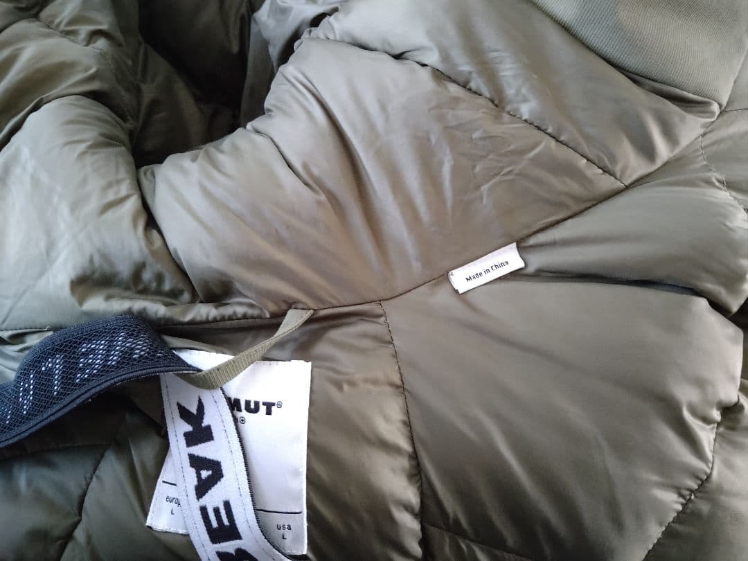 最終time-sale★マムート　GORETEX ダウンジャケット　サイズＬ