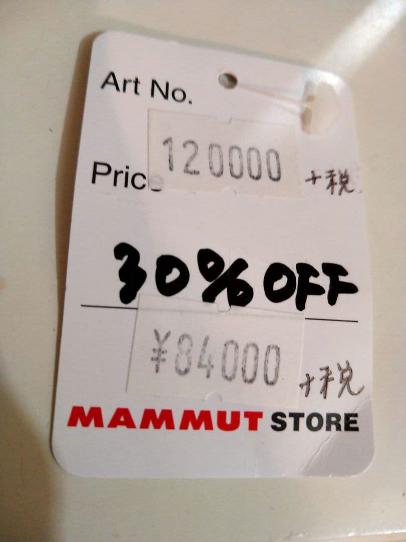 最終time-sale★マムート　GORETEX ダウンジャケット　サイズＬ