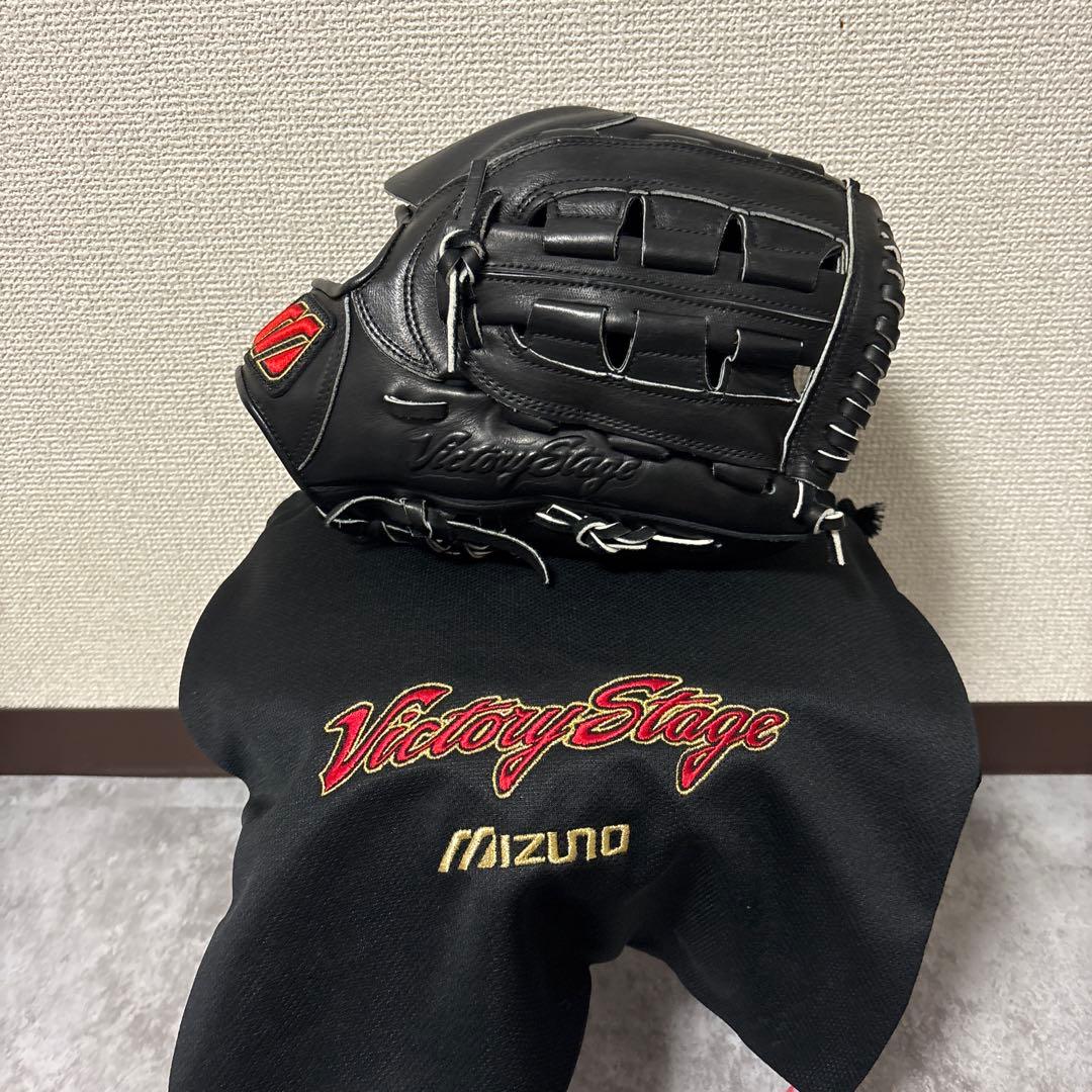 ミズノ　ビクトリーステージ　硬式投手　アンリバルド　キップレザー