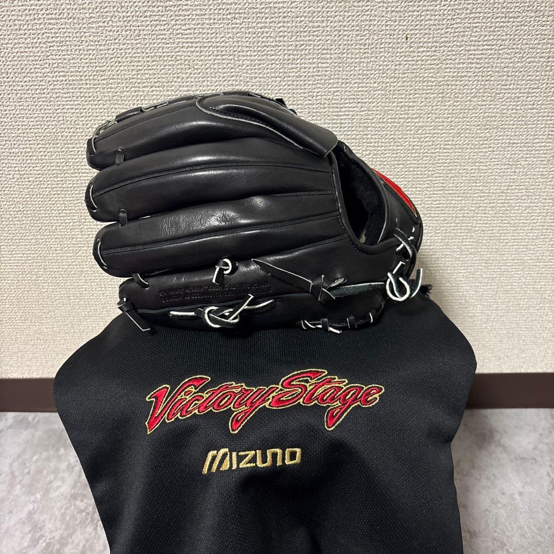ミズノ　ビクトリーステージ　硬式投手　アンリバルド　キップレザー