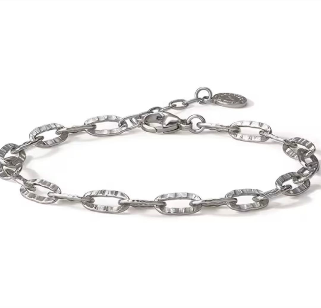 午*茶様 SAAD シルバー リンクチェーン ブレスレット