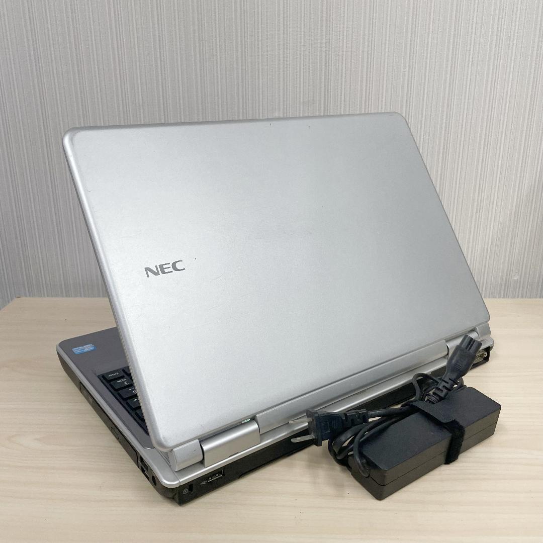 NEC　ノートパソコン　Windows11　オフィス付　爆速SSD　初心者向け