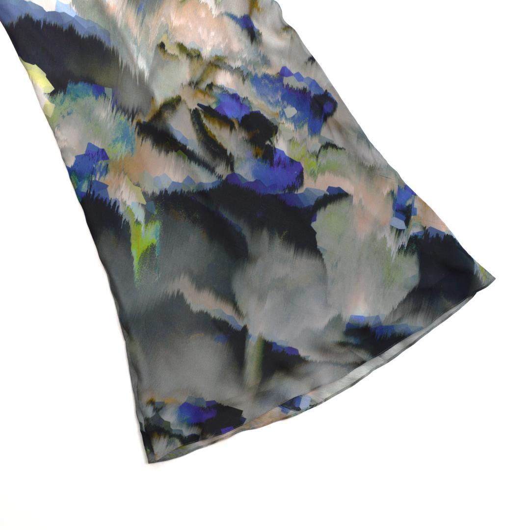 【美品】GIORGIO ARMANIジョルジオアルマーニ イタリア製シルクドレス