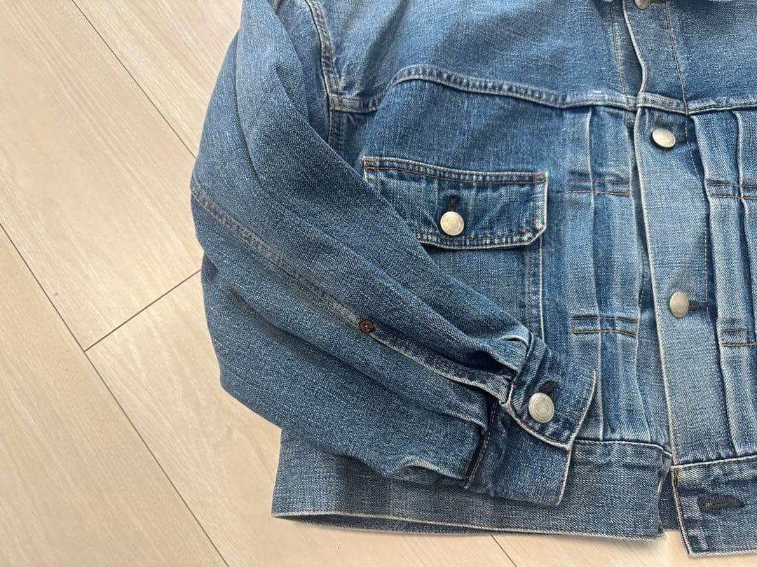 HYKE ハイク バルーンスリーブ デニムジャケット サイズ1