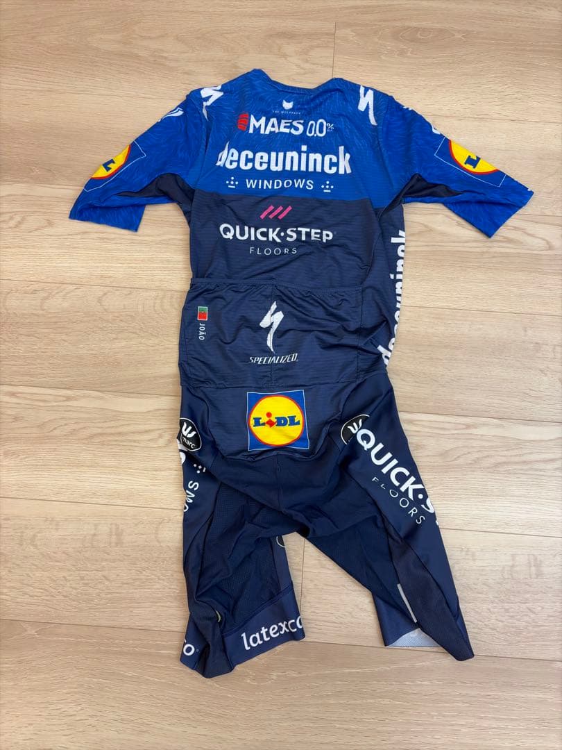 選手支給品 ドゥクーニンククイックステップロードスーツワンピース