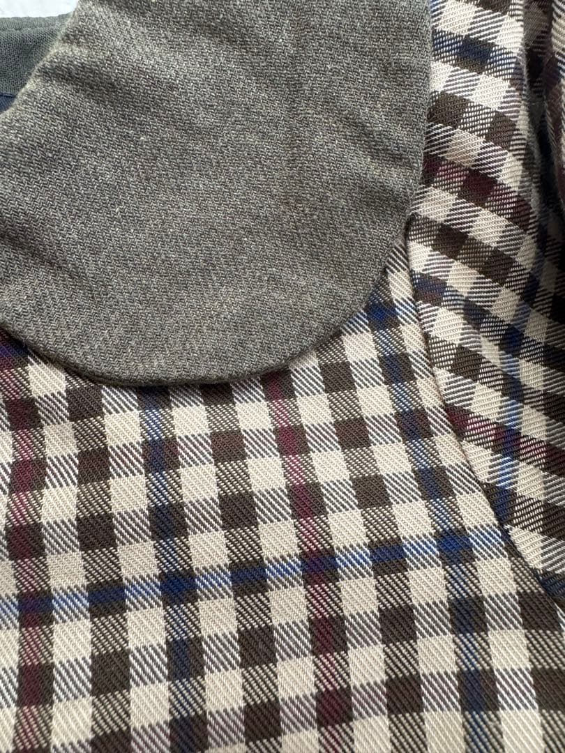 ロンパース・カバーオール Maison Marelle romper BAC gingham 18m