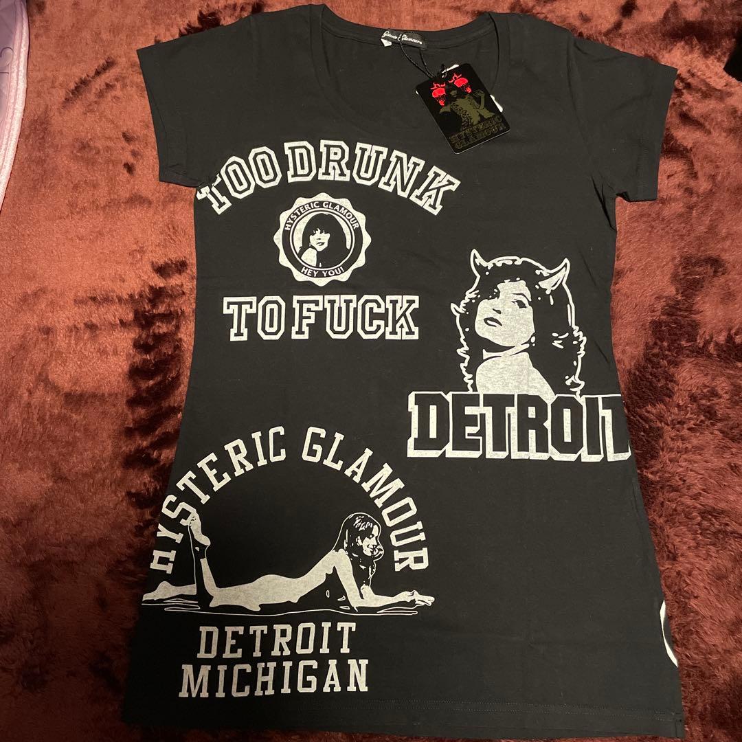 HYSTERIC GLAMOURブラック Tシャツ