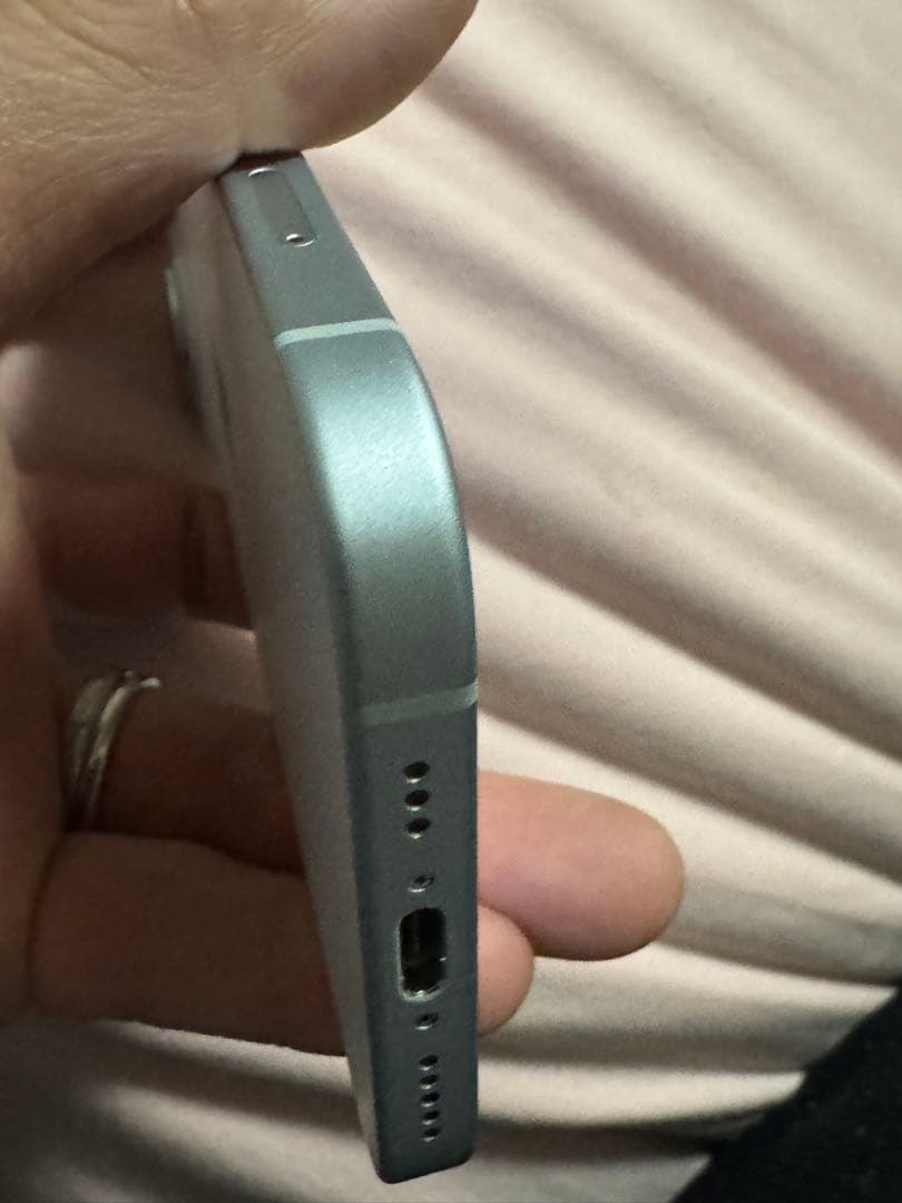 iPhone15 ブルー　128GB 中古品　SIMフリー