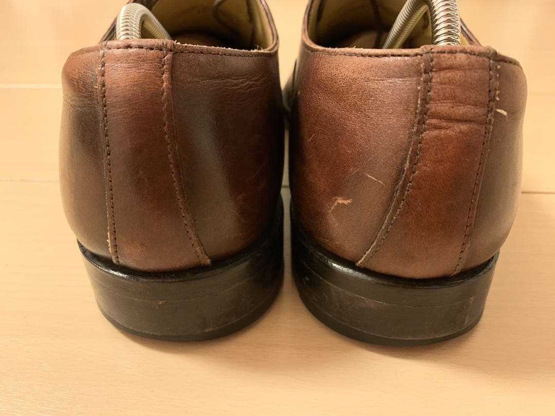trading post ブラウンレザー ビジネスシューズ 7.5
