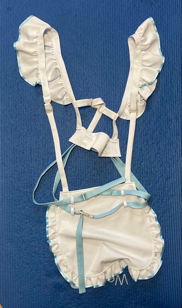 マリームーン　天使界隈..チャイナワンピース 水色 ワンピース