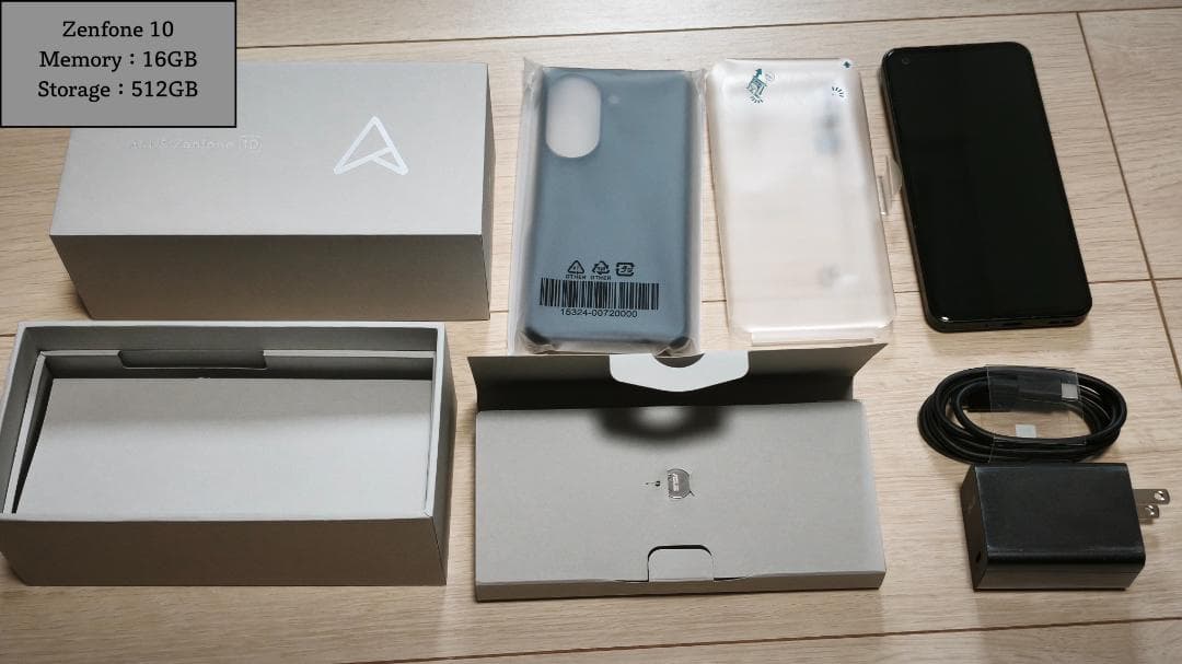 ASUS Zenfone10 16GB/512GB ミッドナイトブラック