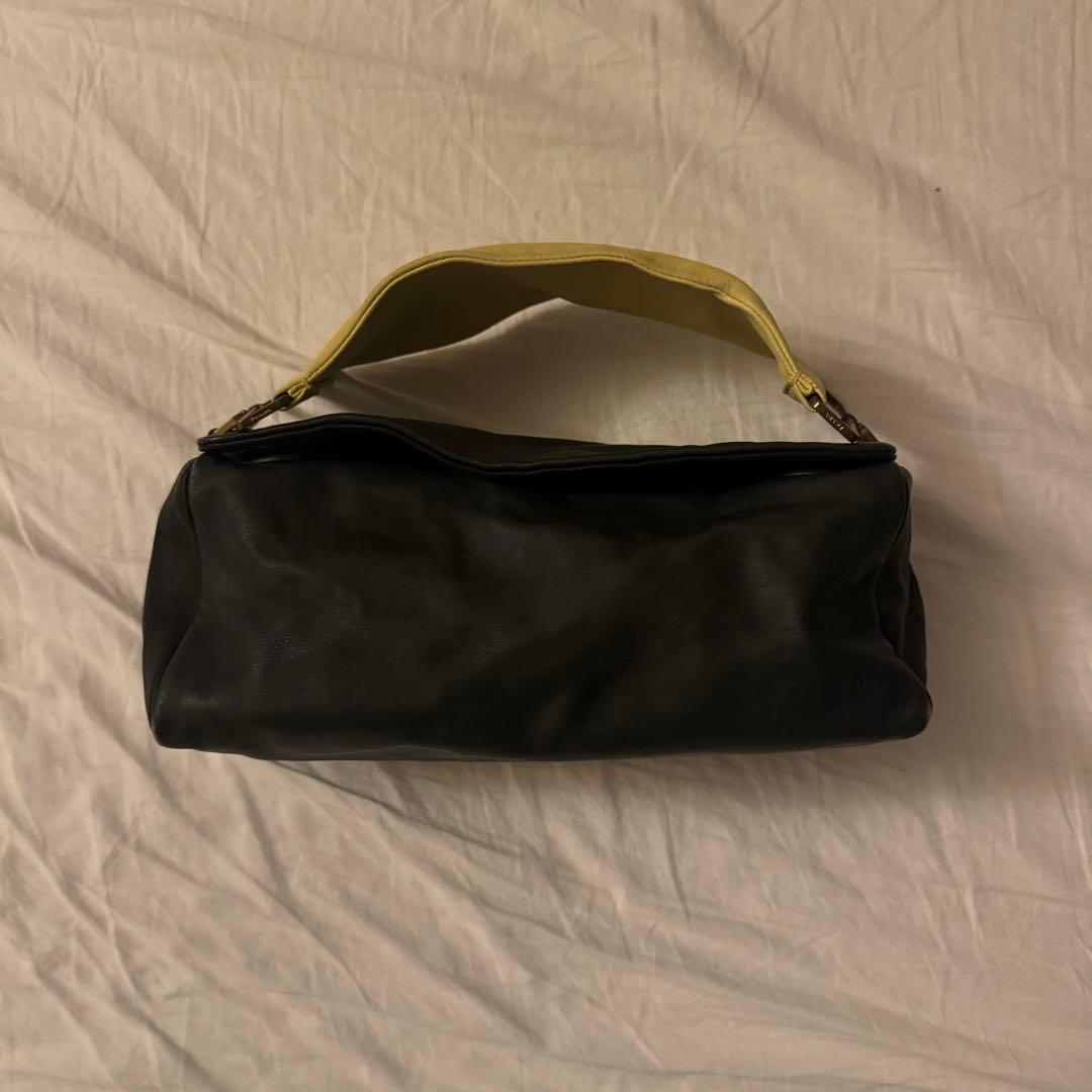 バッグ SS2001 PRADA archive leather handbag