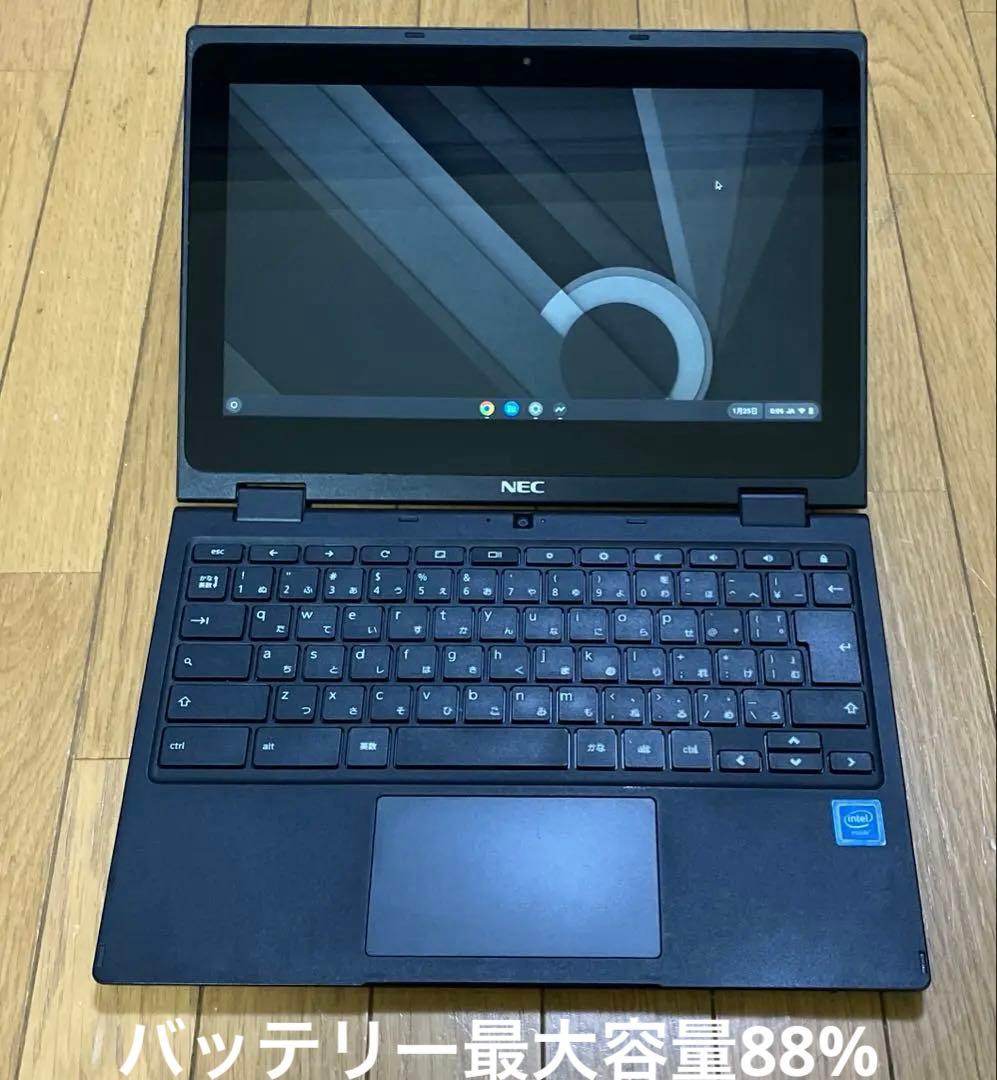 NEC Chrome book Y2 バッテリー最大容量88% 使用頻度少